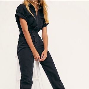 Free People Marci Coverall Size Medium. Color no longer sold on website.